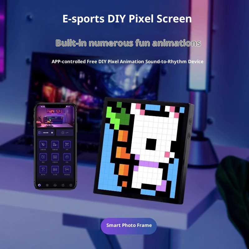 DIYピクセルスクリーン カスタム電子ピクセルスクリーン 彼 - Diy Electronics Game のレビューと価格