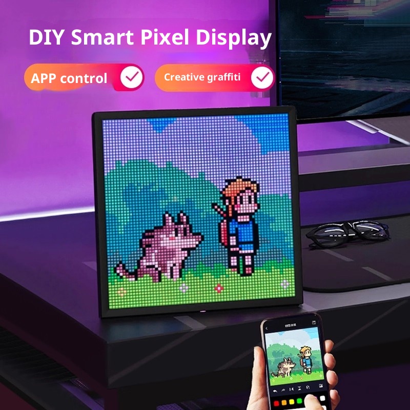 DIYピクセルスクリーン カスタム電子ピクセルスクリーン 彼 - Diy Electronics Game のレビューと価格