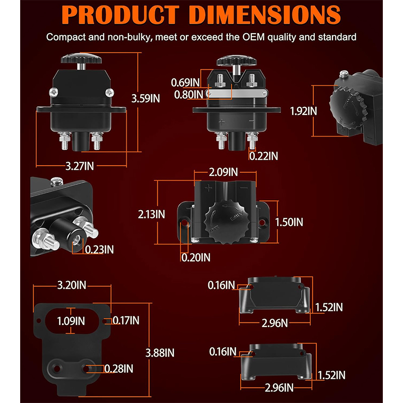 027-0004 マリン12-48V DC電源コネクタキット - Diy Electronics For Home のレビューと価格