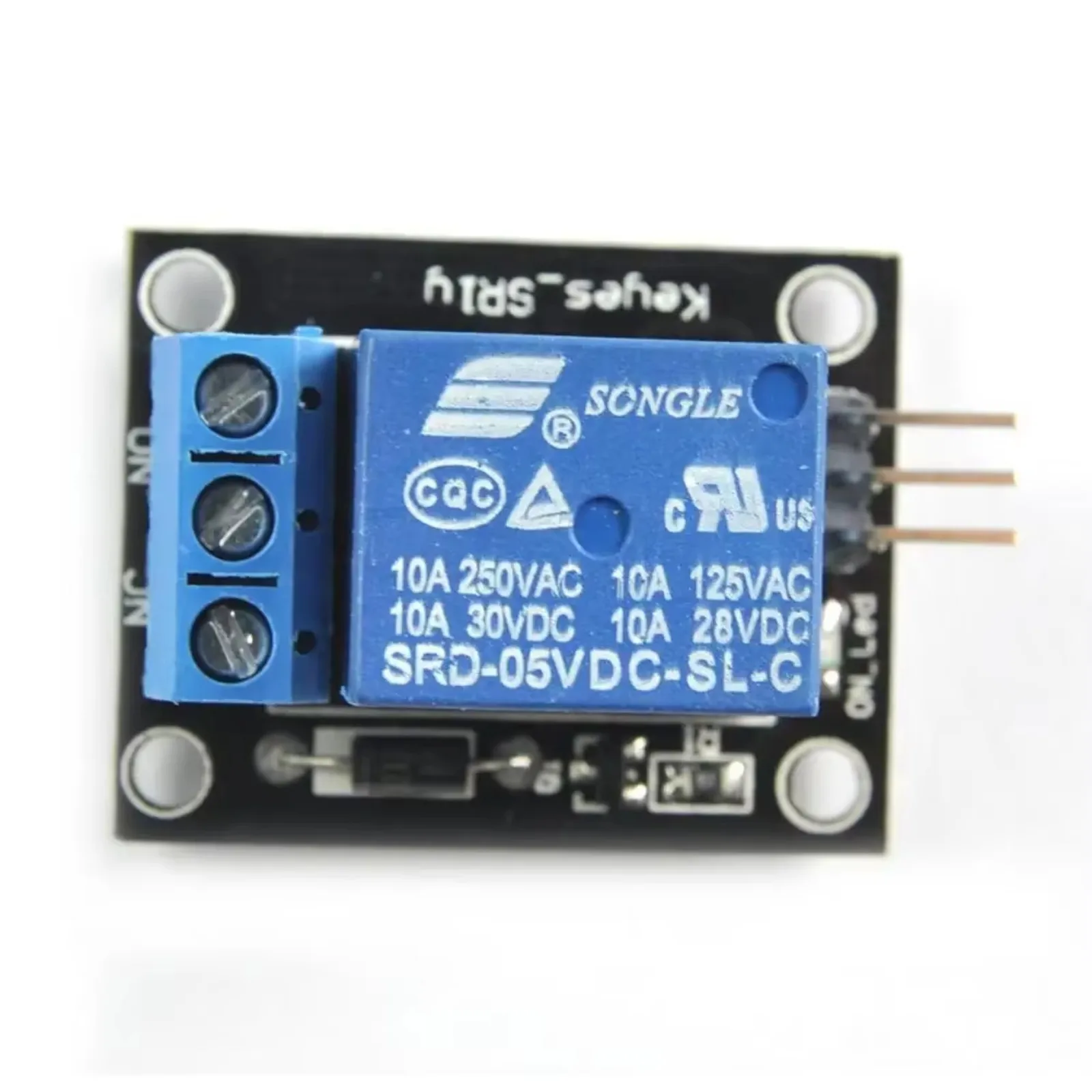5 個 1 チャンネル 5V リレーモジュール SRD-05 - Relay Module 5V のレビューと価格
