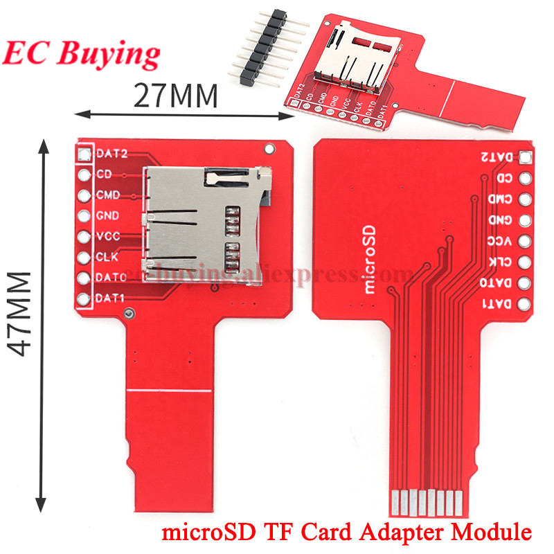 10 個/1 個マイクロ SD TF カード SPI アダプ - Sd Card Module Spi のレビューと価格