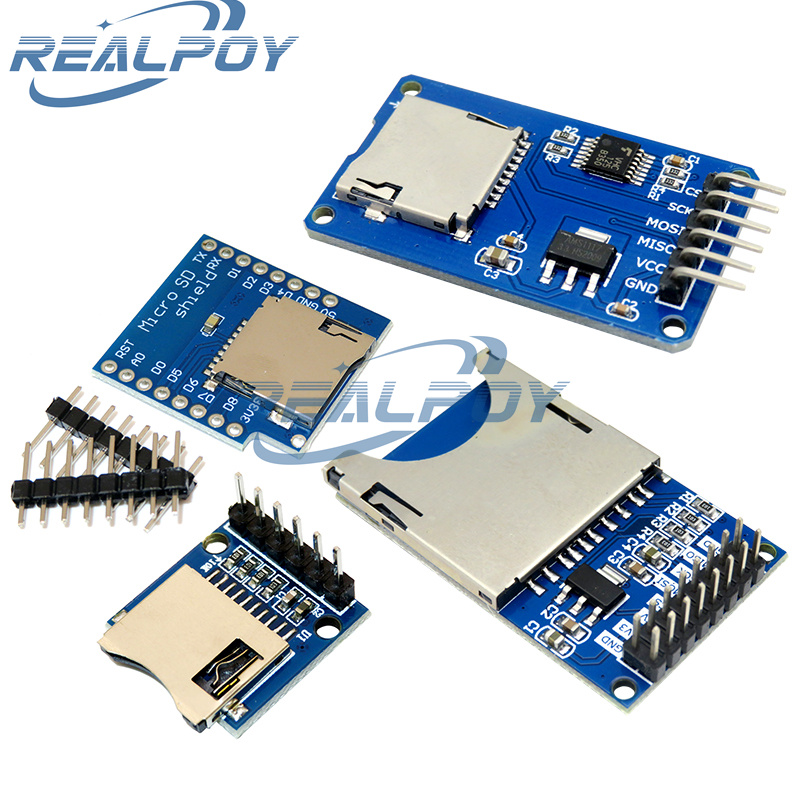 Arduinoアームavr用のd1マイクロsdカードストレー - Sd Card Module Spi のレビューと価格