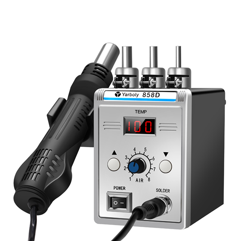ホットエアガン 858D BGA リワークはんだステーション - Diy Electronics Tools のレビューと価格