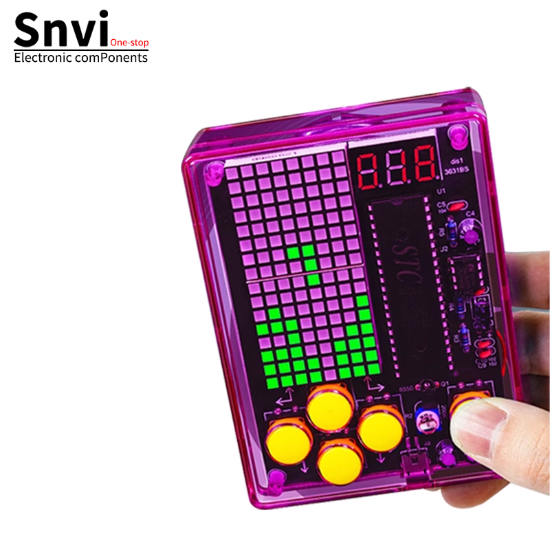 Snvi DIY ピクセルゲームコンソールキット 51 MC - Diy Electronics Kits For Kids のレビューと価格