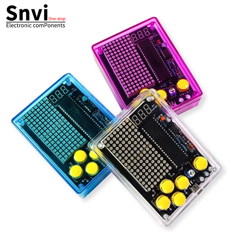 Snvi DIY ピクセルゲームコンソールキット 51 MC - Diy Electronics Kits For Kids のレビューと価格