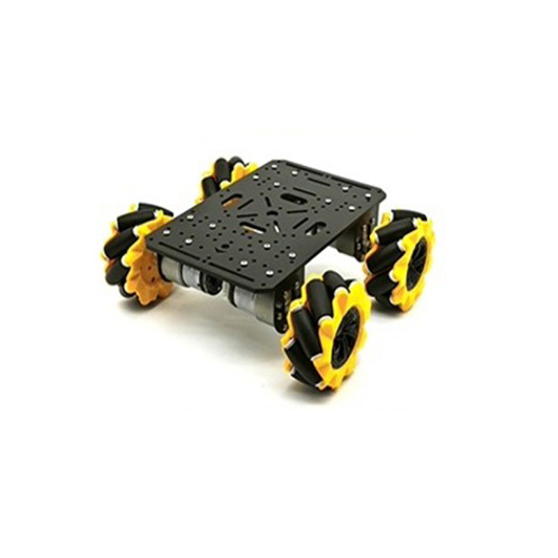 4WDロボットカーシャーシ、TTモーター520または37モー - Diy Kit Elektronik のレビューと価格